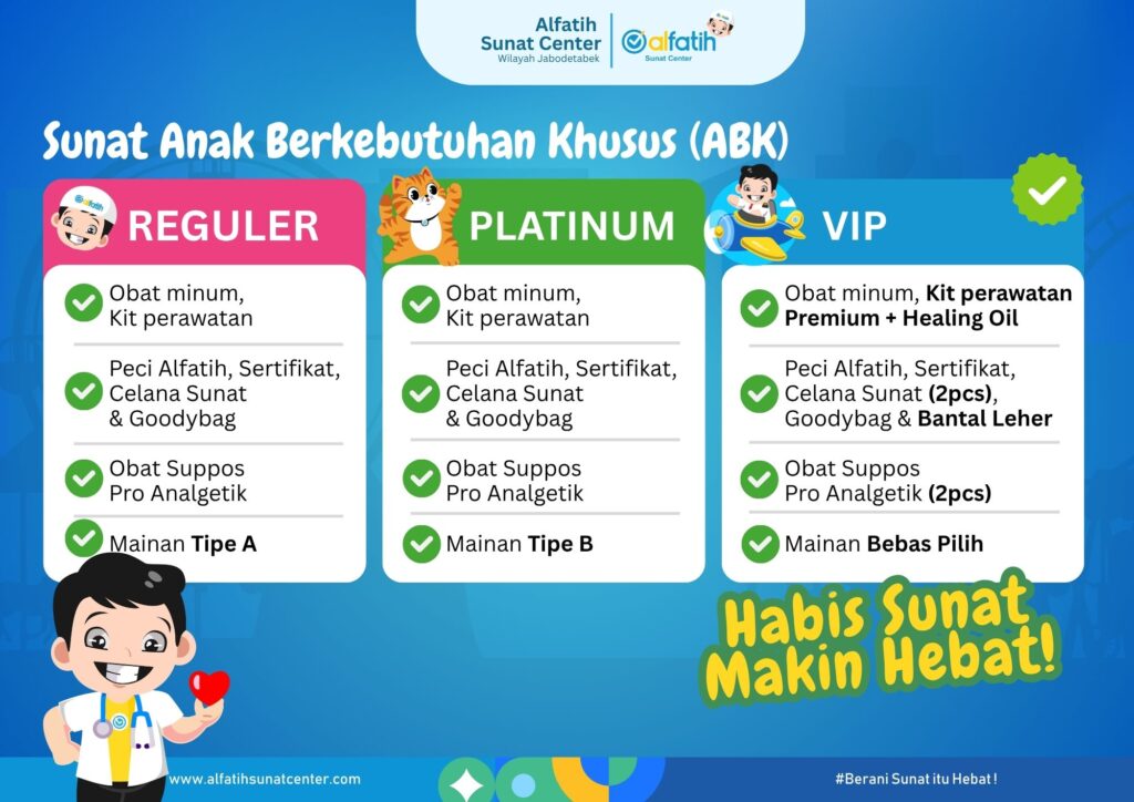 Layanan Paket Sunat Pasien Berkebutuhan Khusus (ABK)