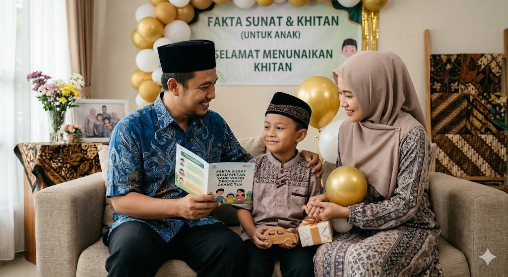 Fakta Sunat atau Khitan yang Wajib Diketahui Orang Tua