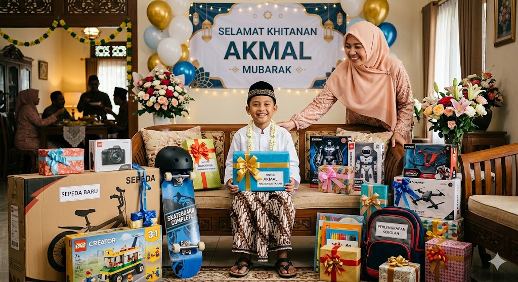 Rekomendasi Hadiah Kado Sunatan Anak yang Berkesan dan Bermanfaat