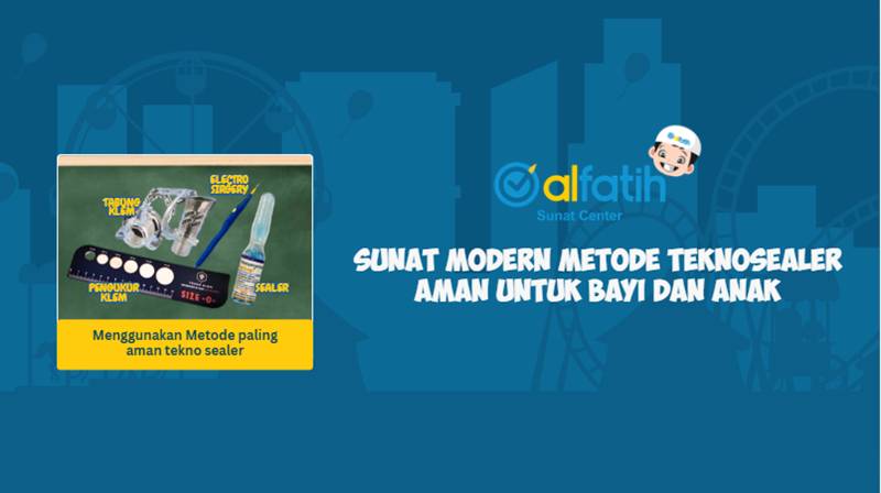 Sunat Modern Metode Teknosealer Aman untuk Bayi dan Anak
