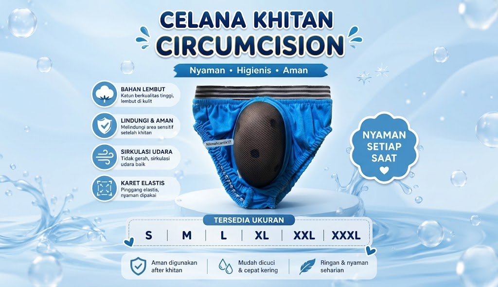Celana Sunat Anak serta Hal yang Perlu Diperhatikan