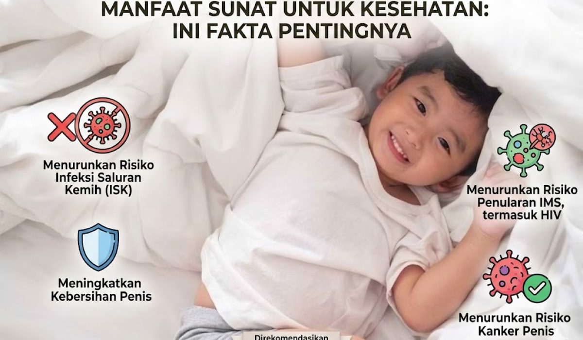 Manfaat Sunat untuk Kesehatan Ini Fakta Pentingnya